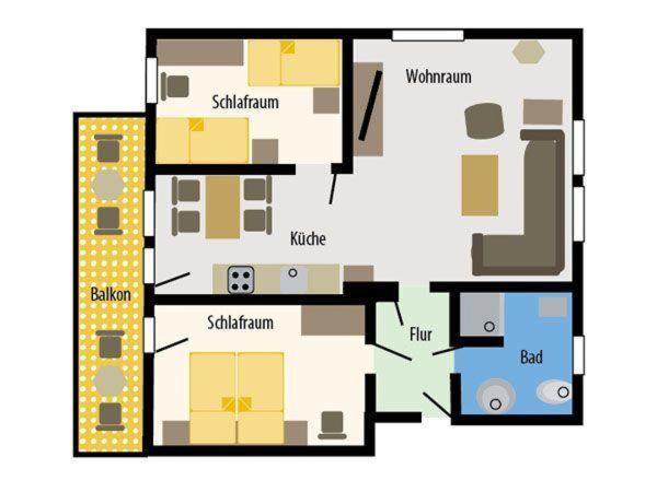 Haus-Karin-Ferienwohnung-2 ビューズム エクステリア 写真
